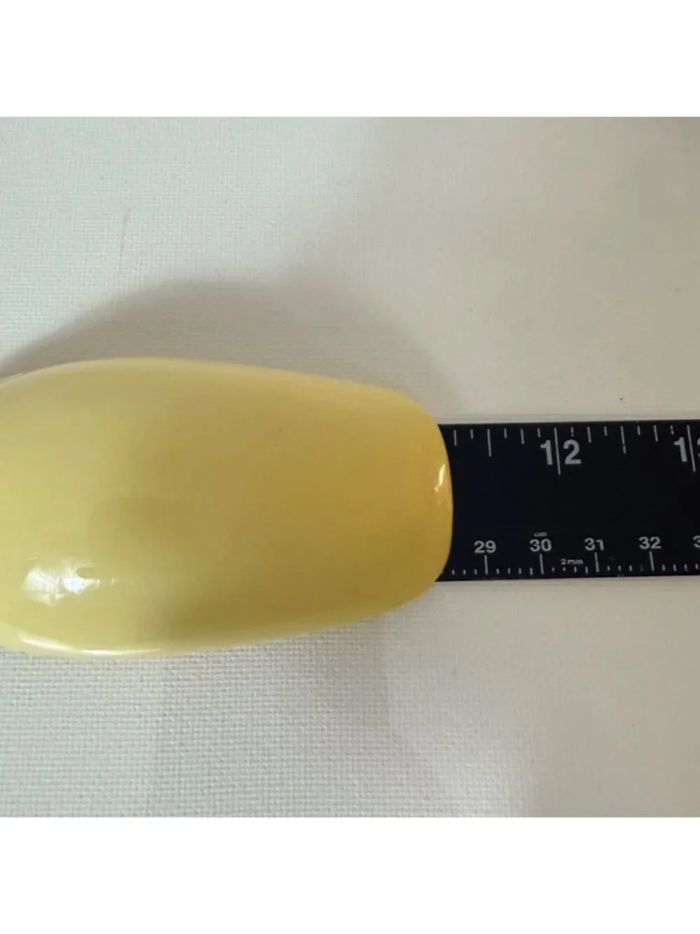 Vintage Harvest Gold Nylon Plastic Serving Mixing Spoon Yellow Kitchen Tool 10